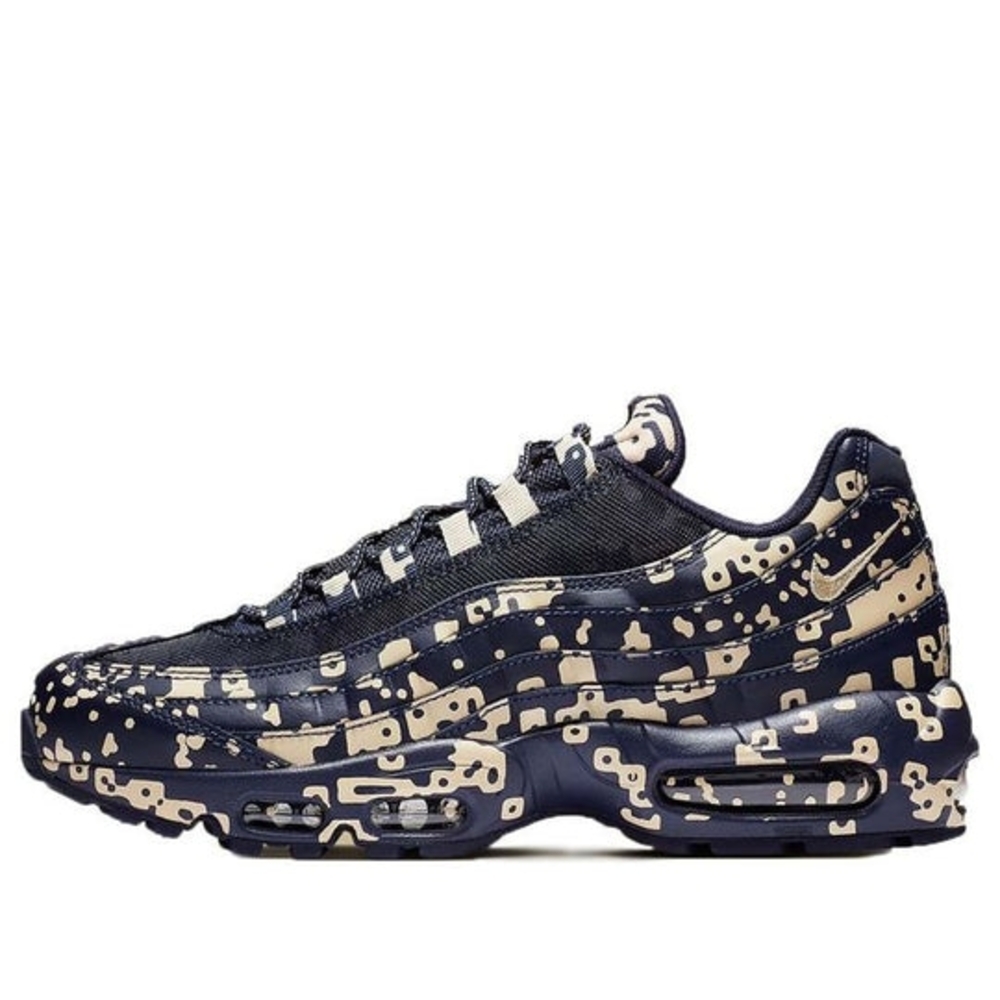 Nike Air Max 95 Men’s SZ.9 "Blackened Blue" Camo AV0765-400 New - Picture 3 of 16